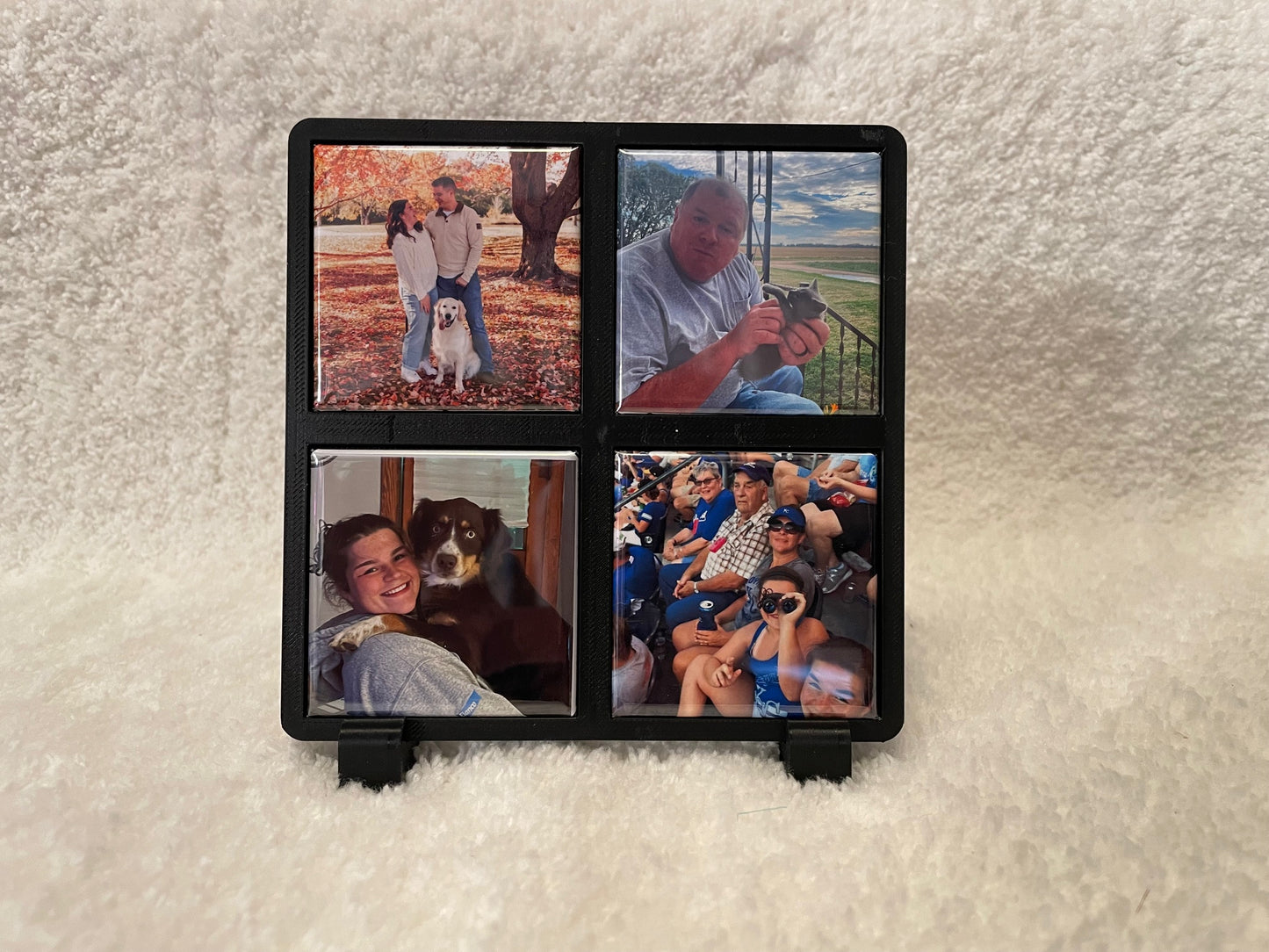 Photo magnet frame - holds 4 magnets